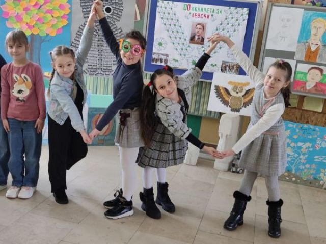 100 дни на учениците от Iб клас в училище