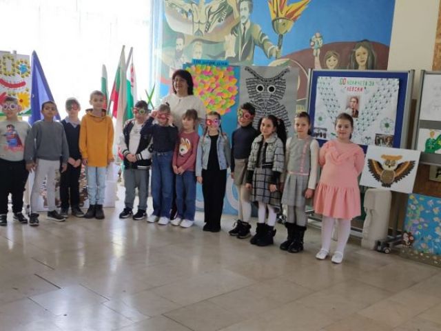 100 дни на учениците от Iб клас в училище