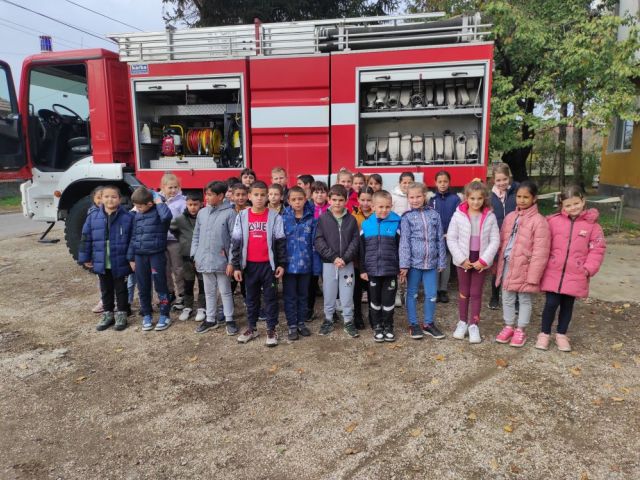 Посещение в пожарната служба [14.11.2022]