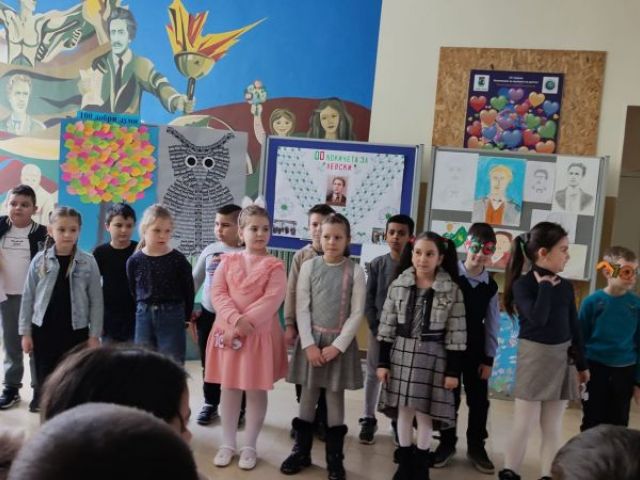 100 дни на учениците от Iб клас в училище [22.02.2023]