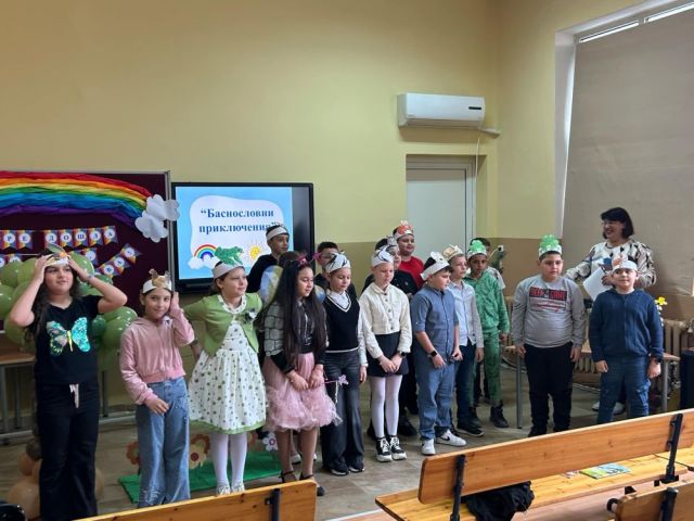 Писателката Магда Борисова на гости на третокласници от ОУ „Цанко Церковски” [07.04.2025]