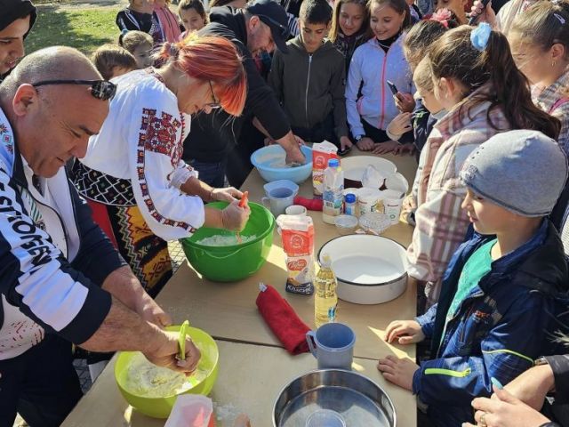 На празника на нашето училище