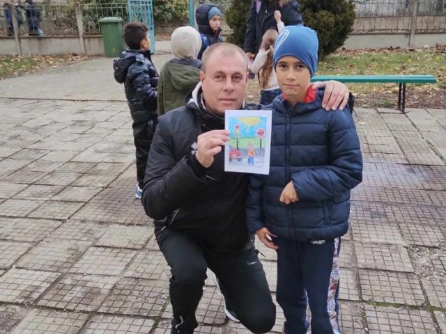 Запазете децата на пътя!