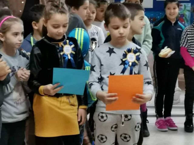 Нови върхове за учениците от ОУ "Цанко Церковски" в областта на математиката