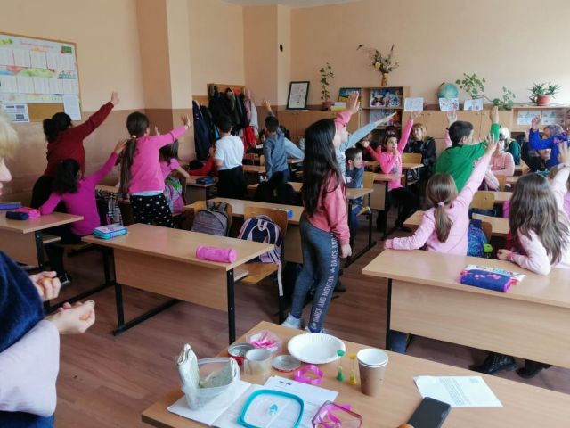 Ден на розовата фланелка в ОУ „Цанко Церковски“- гр. Мизия